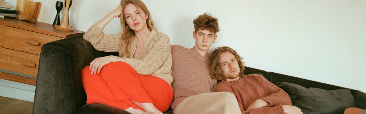 familia series: christina rosenvinge and her sons