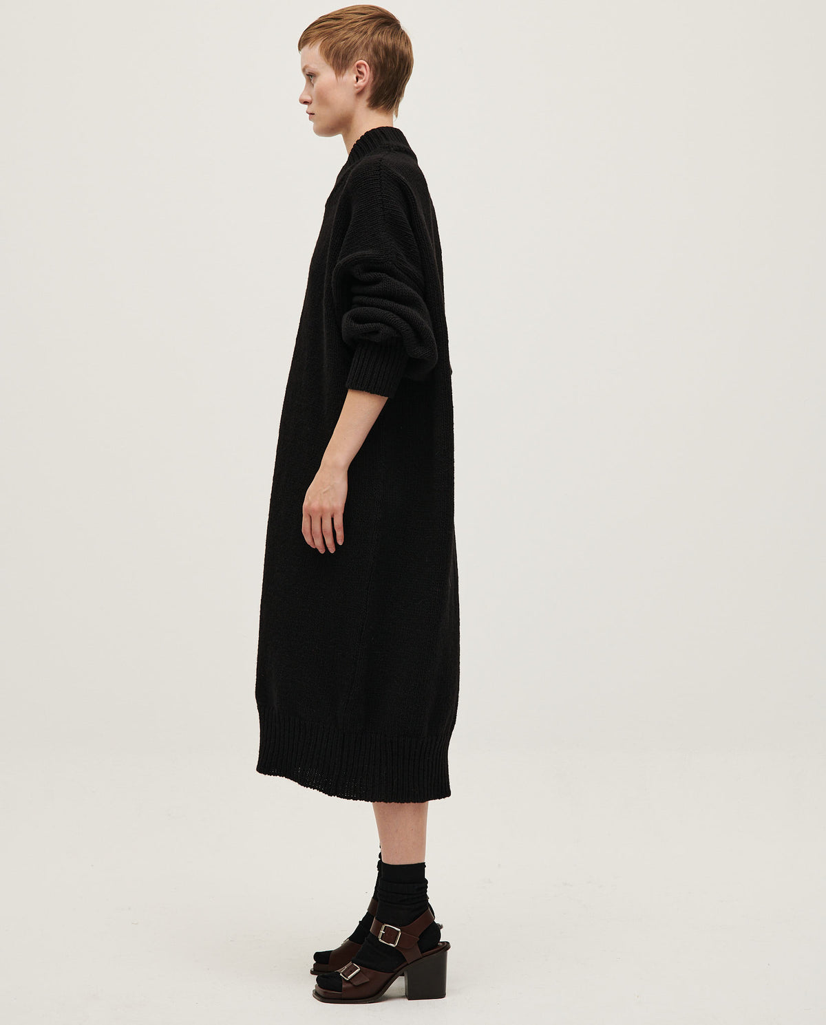 Black Babaà Dress No15 for women, featuring a stylish and elegant design, perfect for casual or formal occasions.