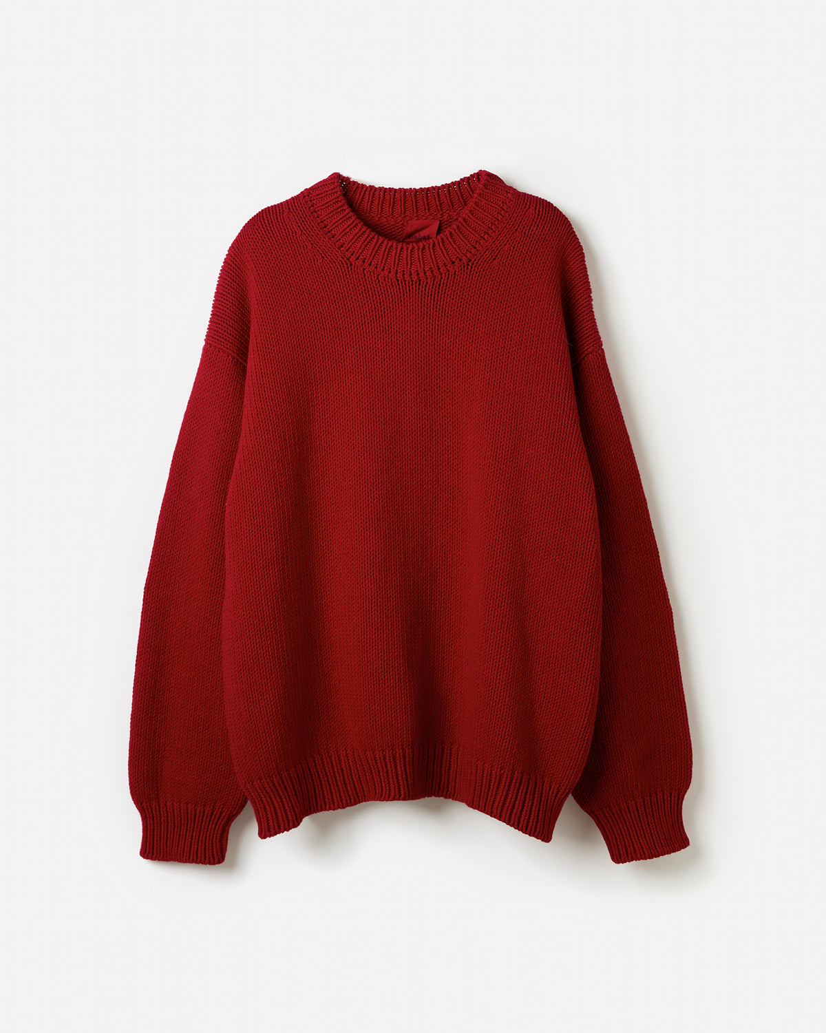 Silhouette of Babaà men's Jumper No16 Persephone, showcasing its stylish design and fit in a minimalist display.
