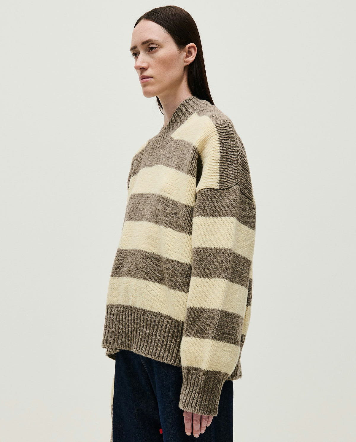 Babaà No40 Savannah jumper in soft fabric, featuring a stylish design with long sleeves and a cozy fit.
