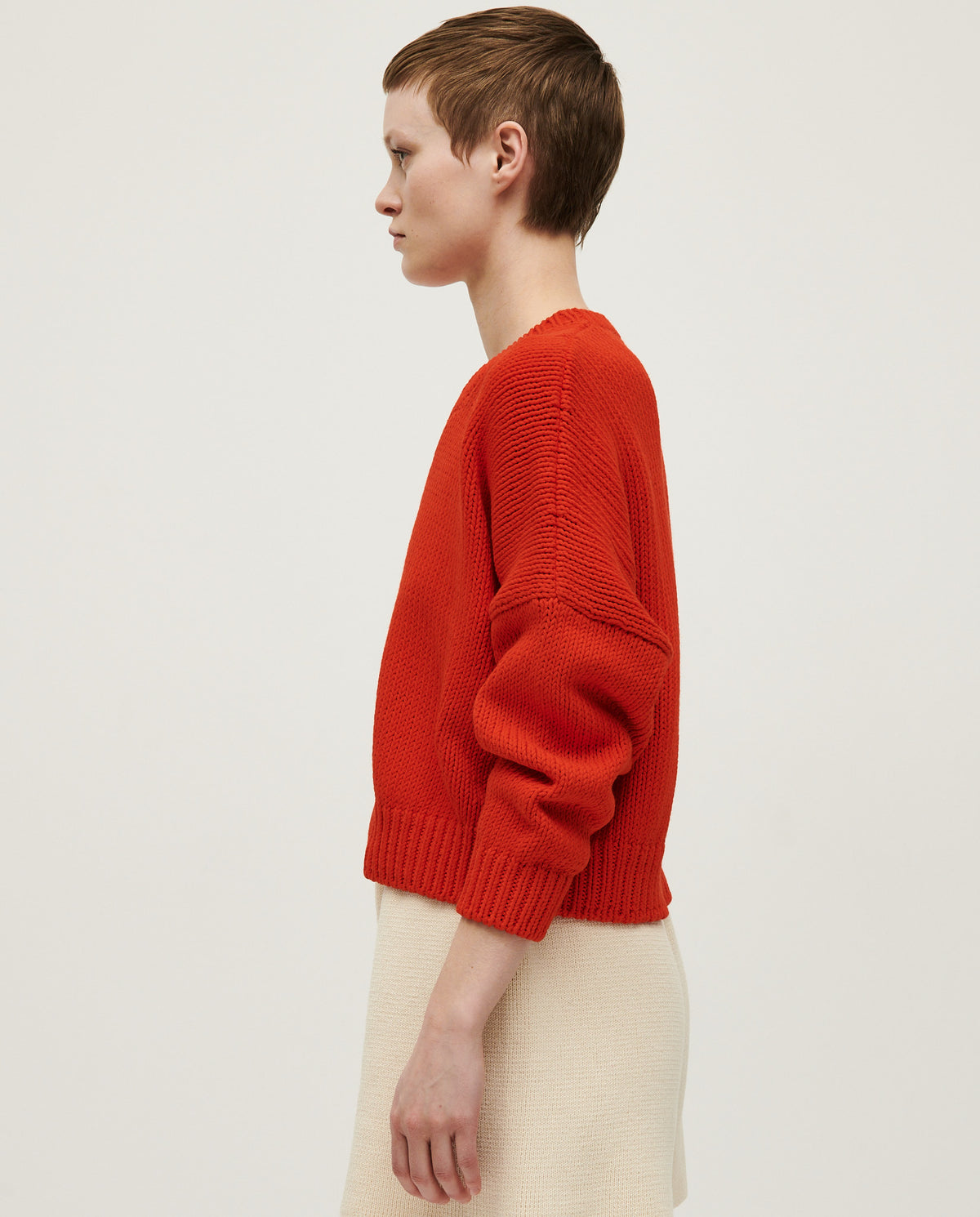 Babaà No14 summer flame jumper for women, featuring a vibrant flame pattern and casual fit, ideal for warm weather.