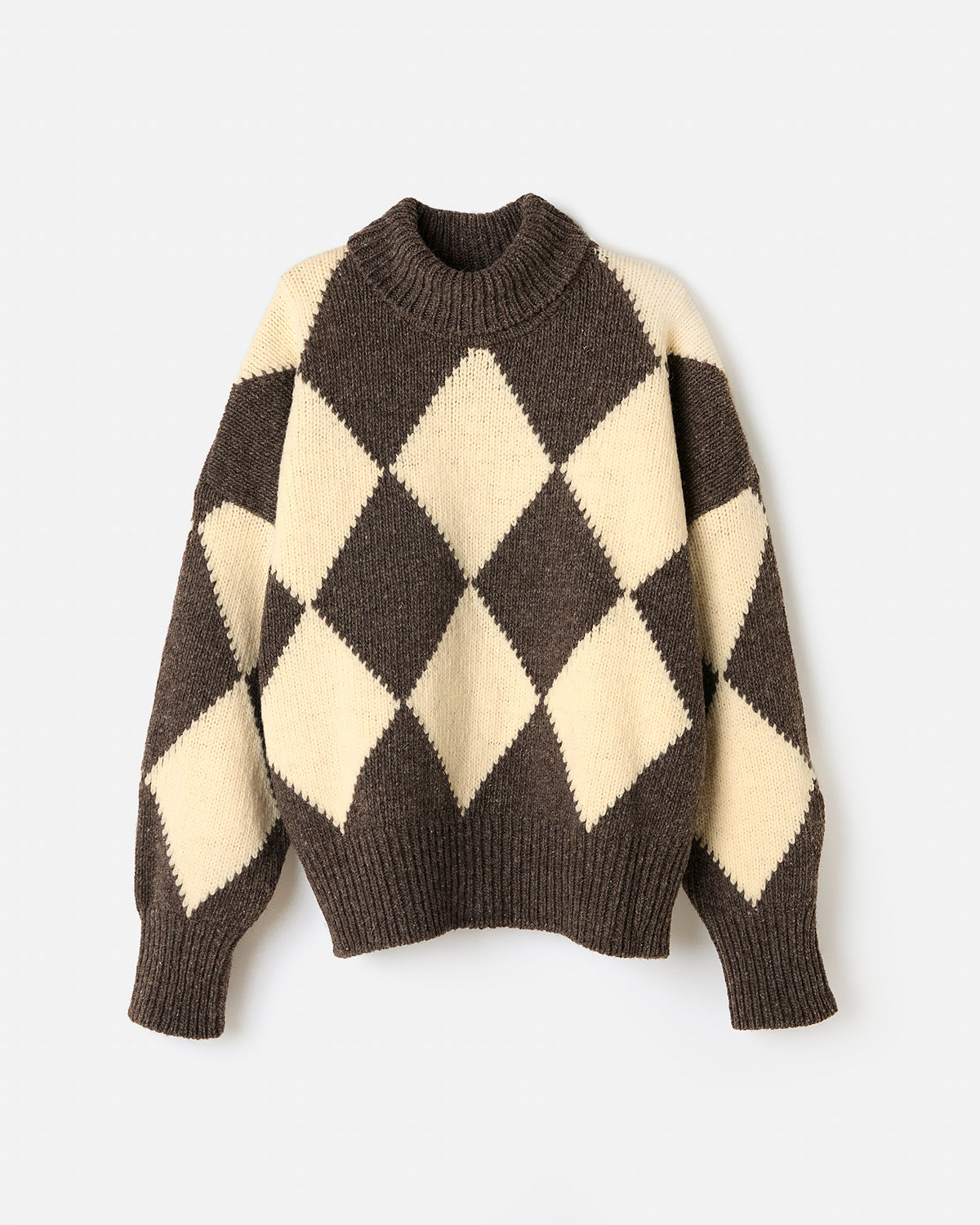 Silhouette of Babaà No17 Siesta women's jumper, showcasing its relaxed fit and soft fabric in a casual, comfortable style.