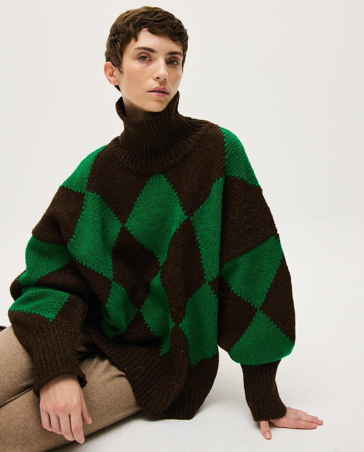 Babaà No17 Twilight women's jumper featuring a cozy, stylish knit design in twilight color, perfect for casual wear.