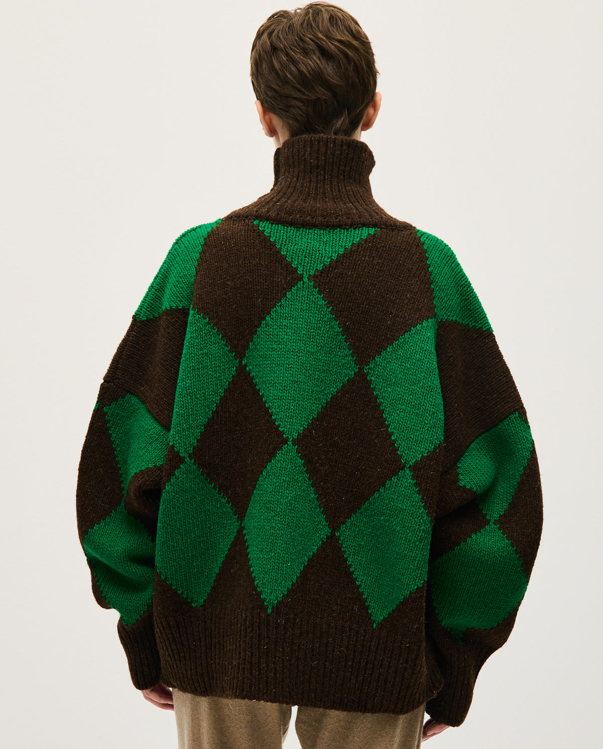 Babaà No17 Twilight women's jumper in soft knit fabric, featuring a relaxed fit and stylish design.