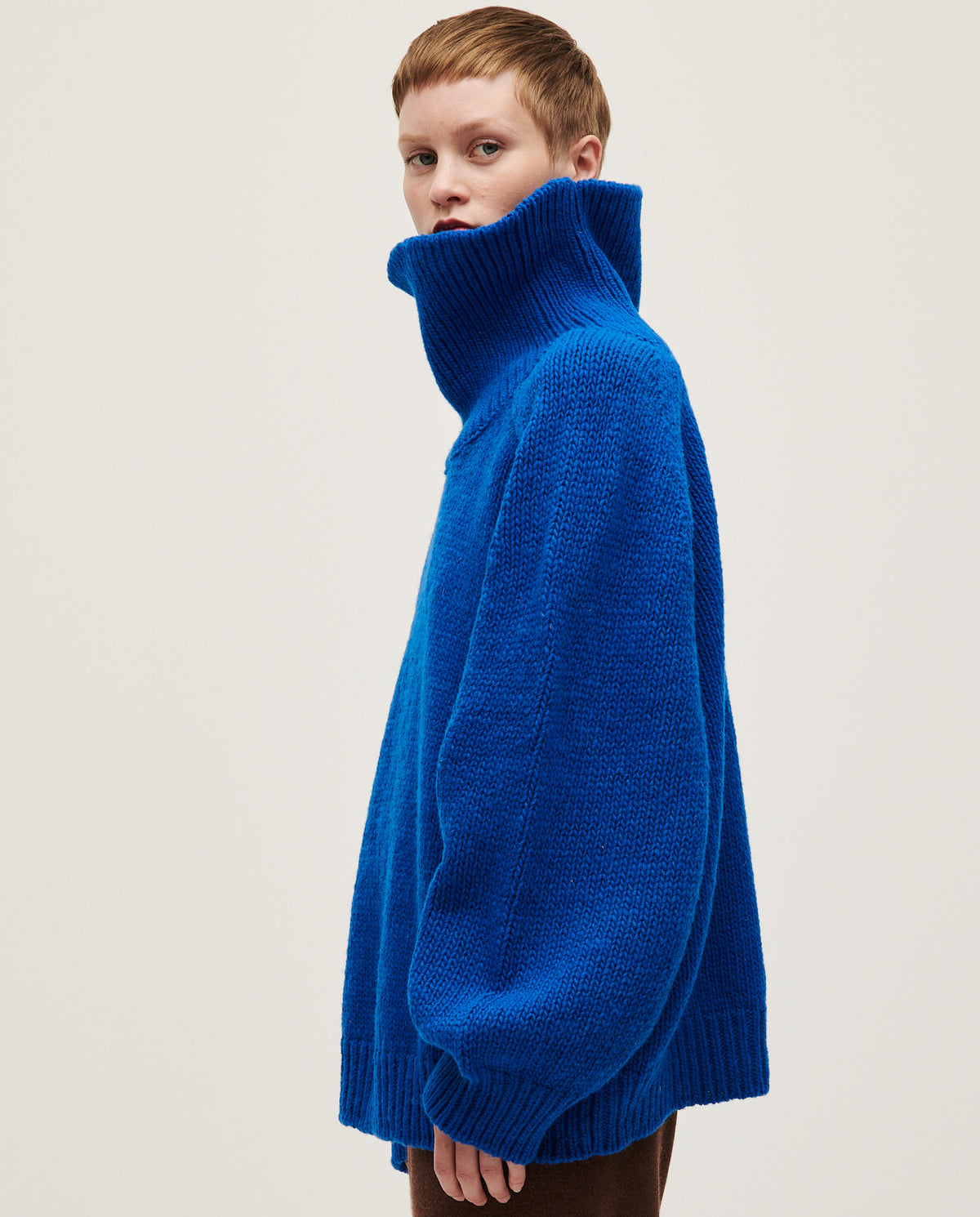 Babaà No67 Winterskies women's jumper in cozy knit fabric with a stylish winter design, perfect for cold weather.