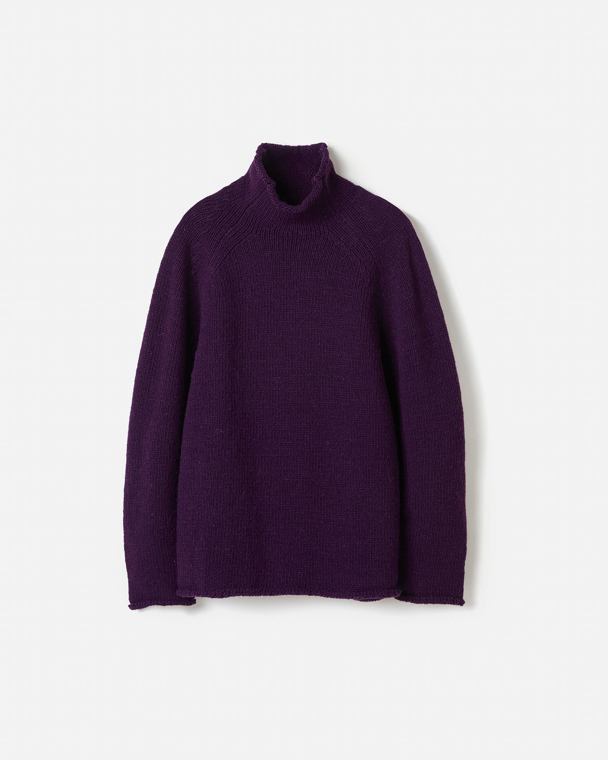 Purple Babaà No81 women's jumper silhouette, showcasing soft fabric and relaxed fit in a stylish, casual design.