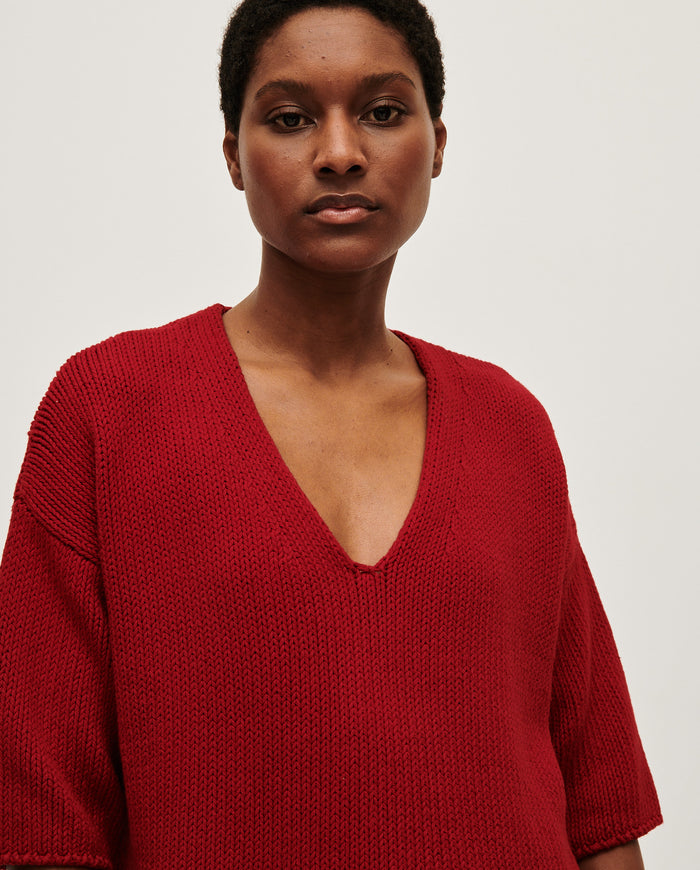 Babaà No9 Persephone women's jumper in soft fabric, featuring a stylish, cozy design with long sleeves and a relaxed fit.