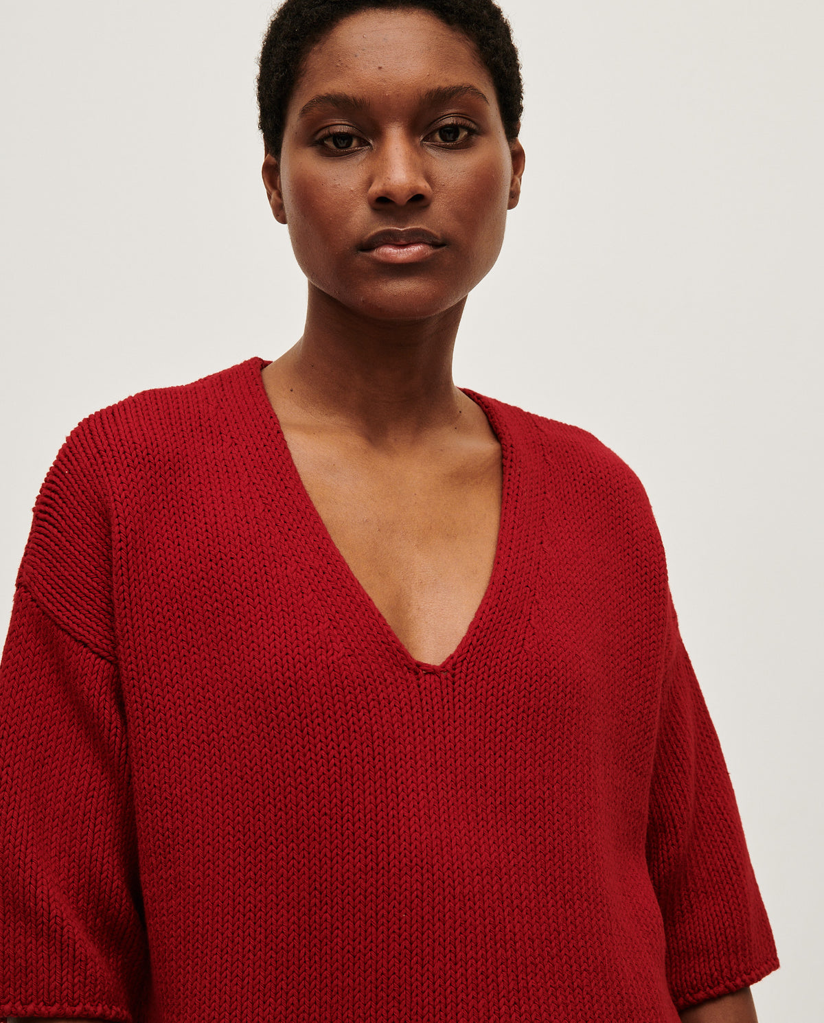 Babaà No9 Persephone women's jumper in soft fabric, featuring a stylish, cozy design with long sleeves and a relaxed fit.