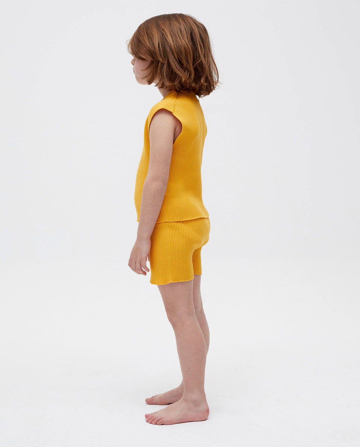 Kids top No. 39 by Babaà featuring vibrant Alphonso mango print, perfect for children’s casual wear.