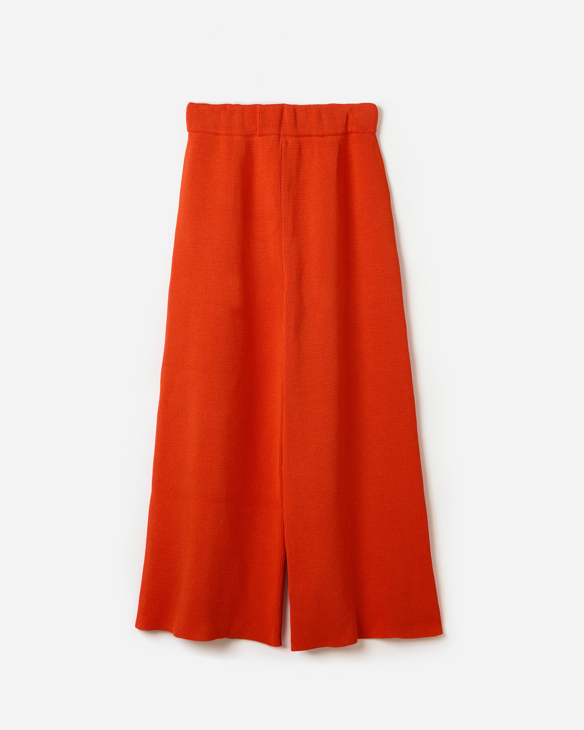 Babaà No35 Tangelo women's trousers with a relaxed fit, shown in silhouette on a plain background.