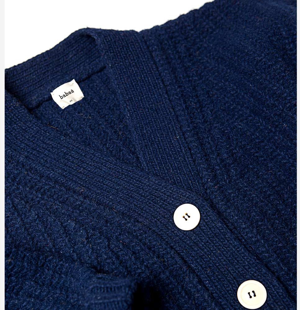 cardigan woman no19 mini navy | babaà