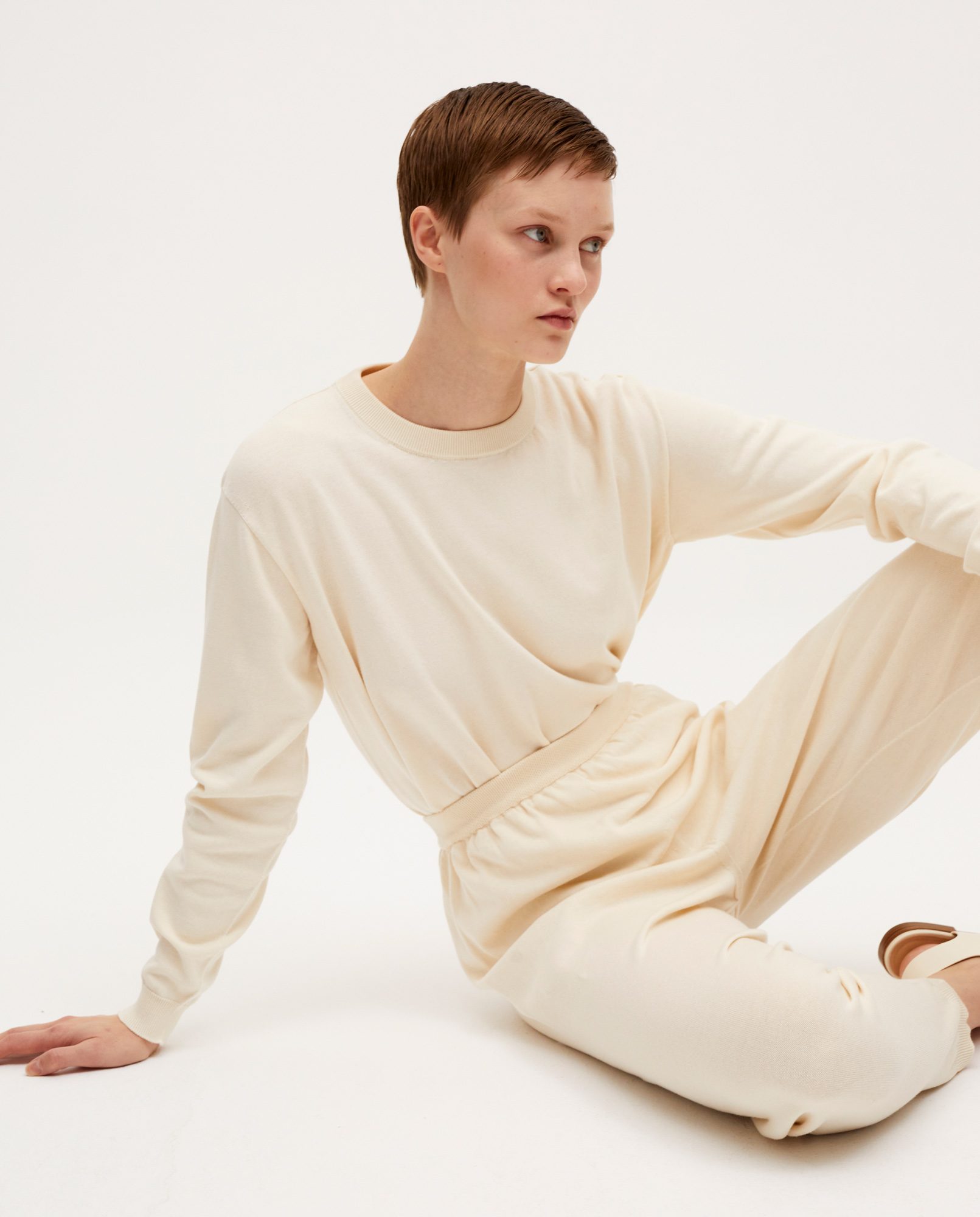 ニット/セーター Babaa Jtmper Women no 22 natural cardigan no22 natural – babaà