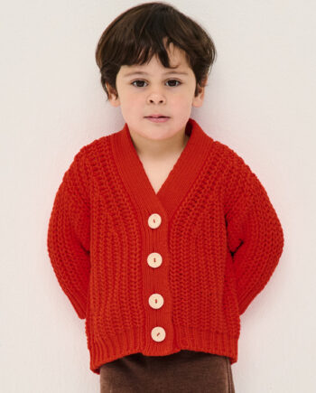 cardigan kids no18  summer flame