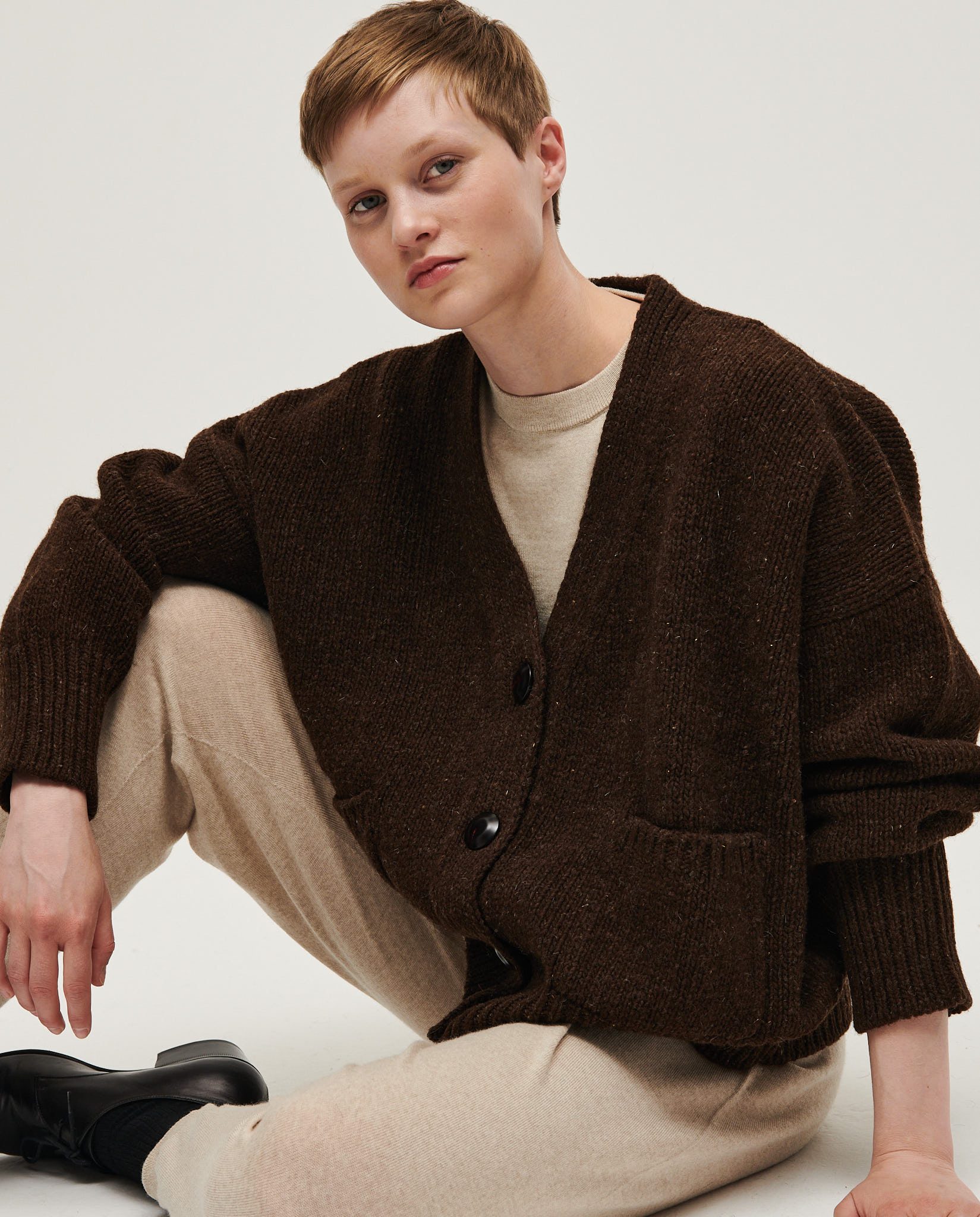 Blue Earth Baqi Knit Cardigan