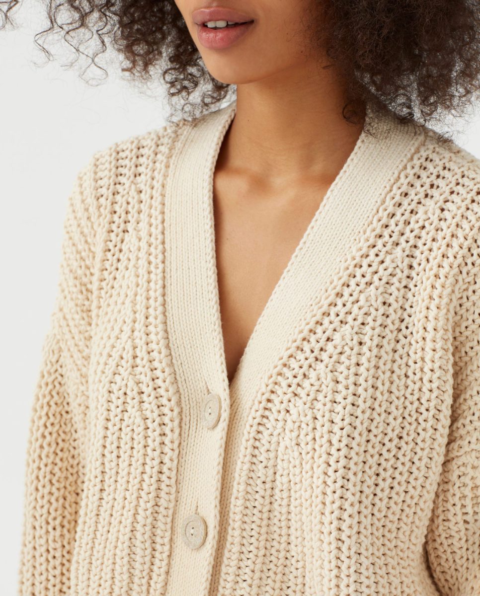 cardigan woman no18 natural | babaÃ 