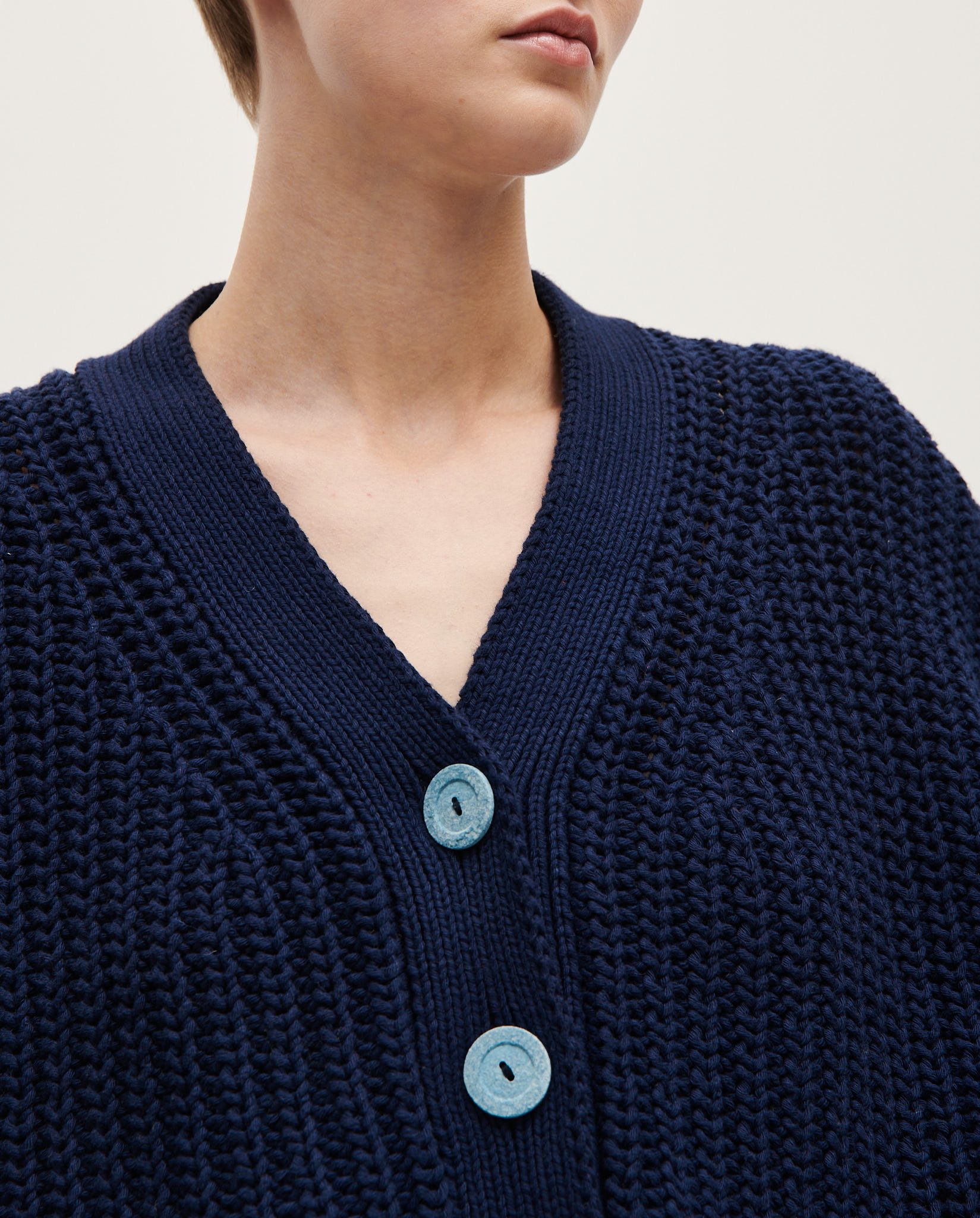 cardigan no18 babaà navy –