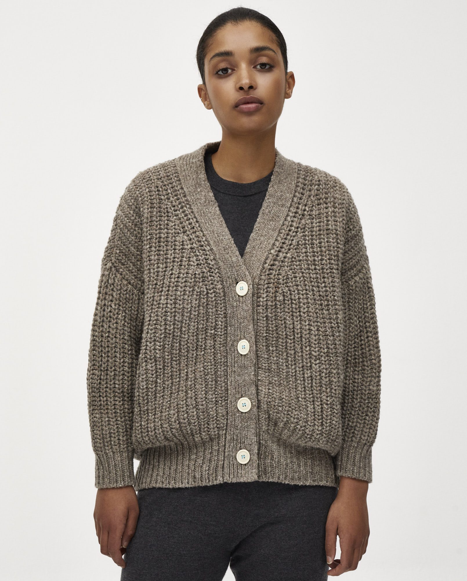 cardigan no19 dark mist – babaà