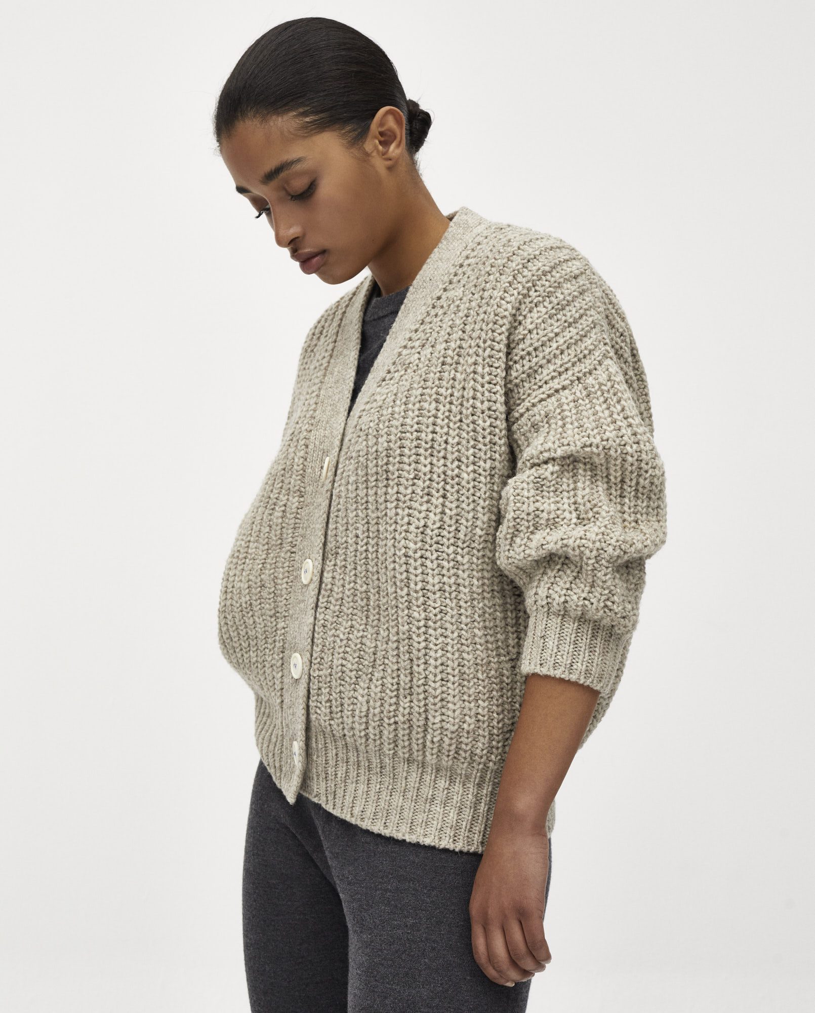 cardigan no19 mist – babaà