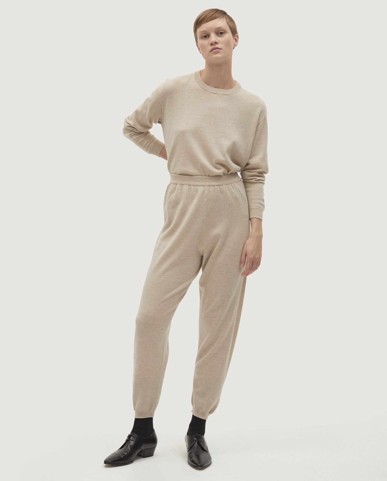 trousers no25 latte – babaà