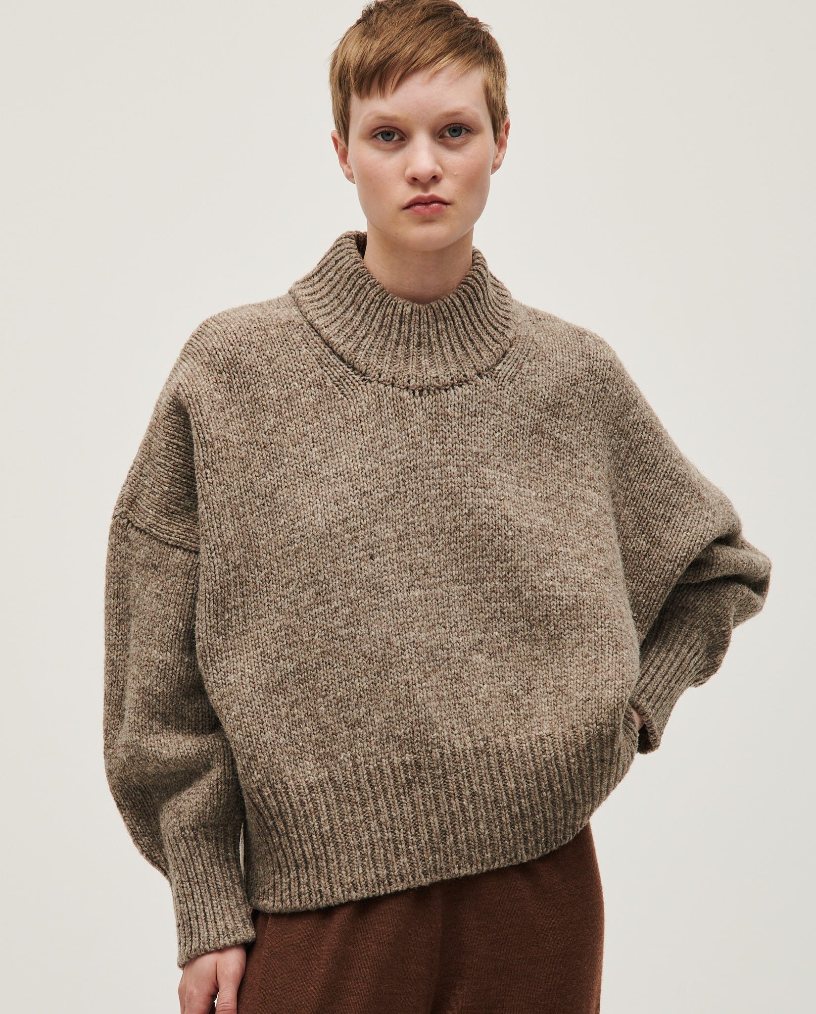 jumper no15 dark mist – babaà