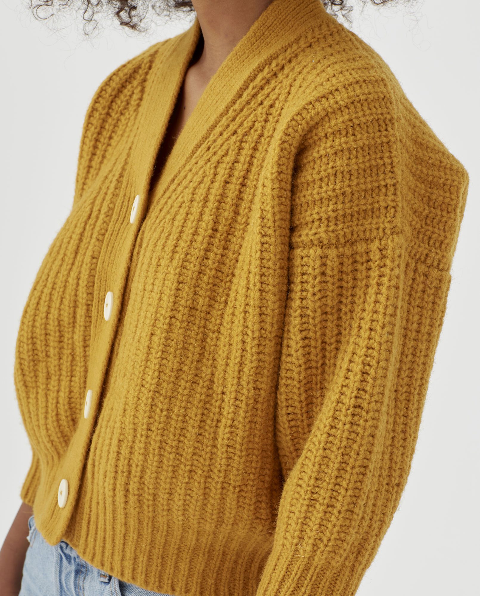 cardigan no19 mini ochre - babaà