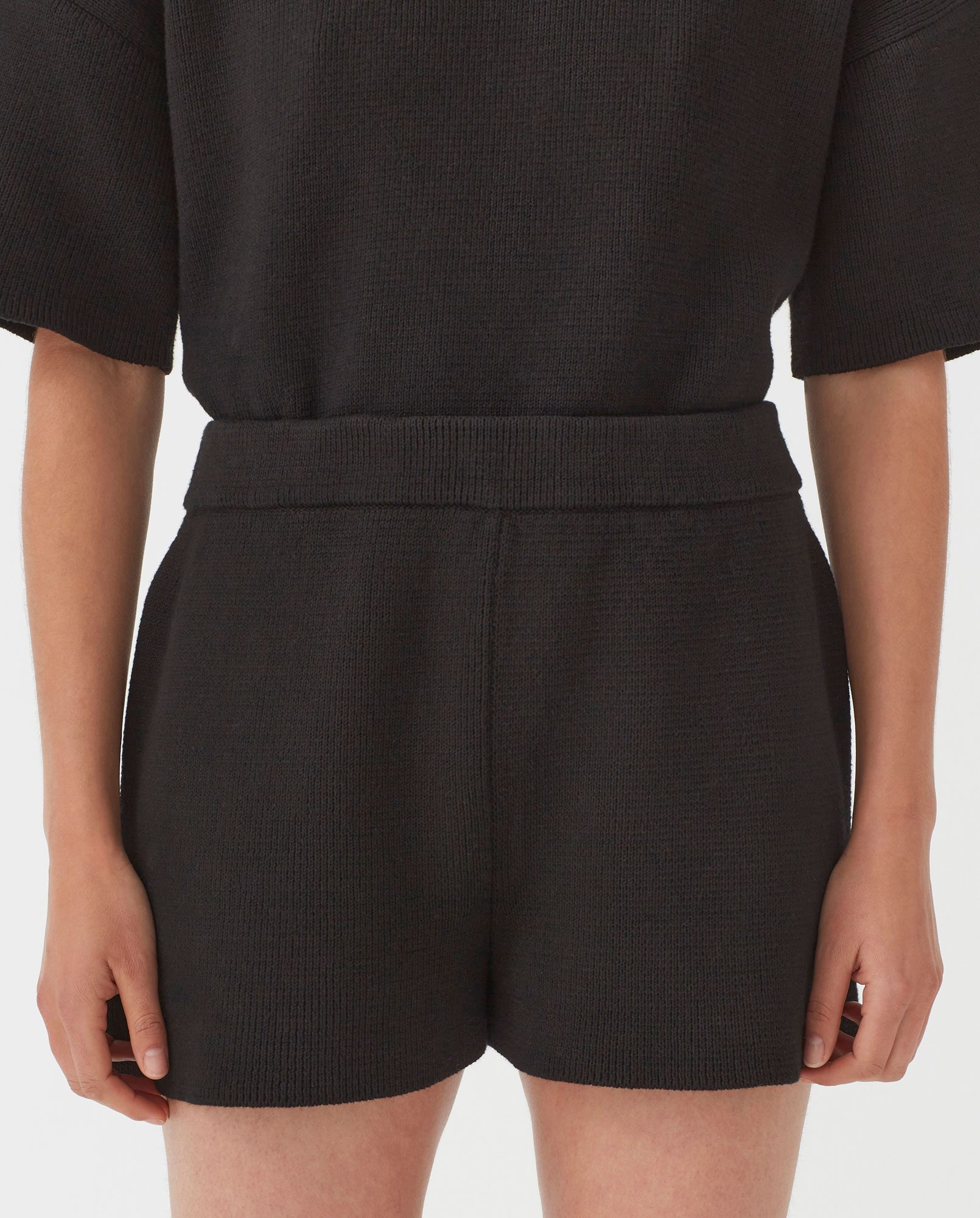 shorts woman no35 black babaà