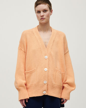 cardigan no16 cantaloupe
