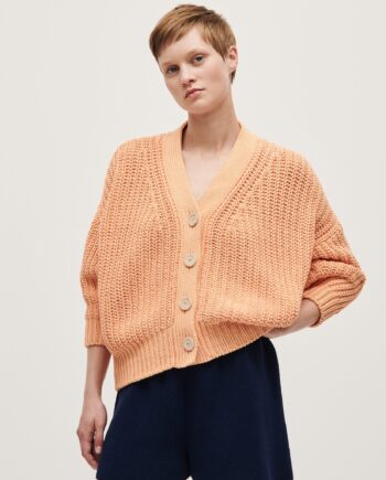 cardigan no18 cantaloupe