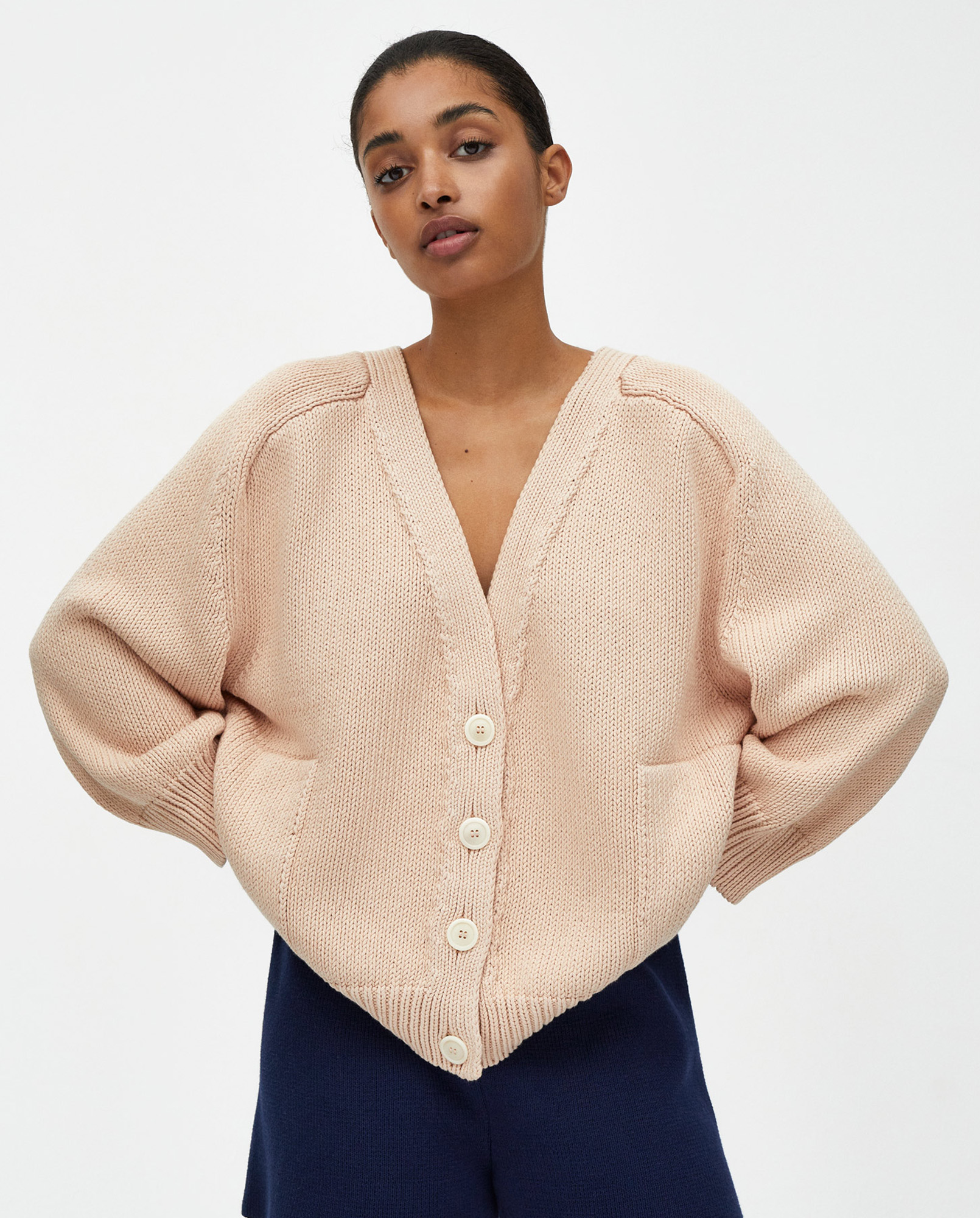 cardigan no55 strawberry shake – babaà