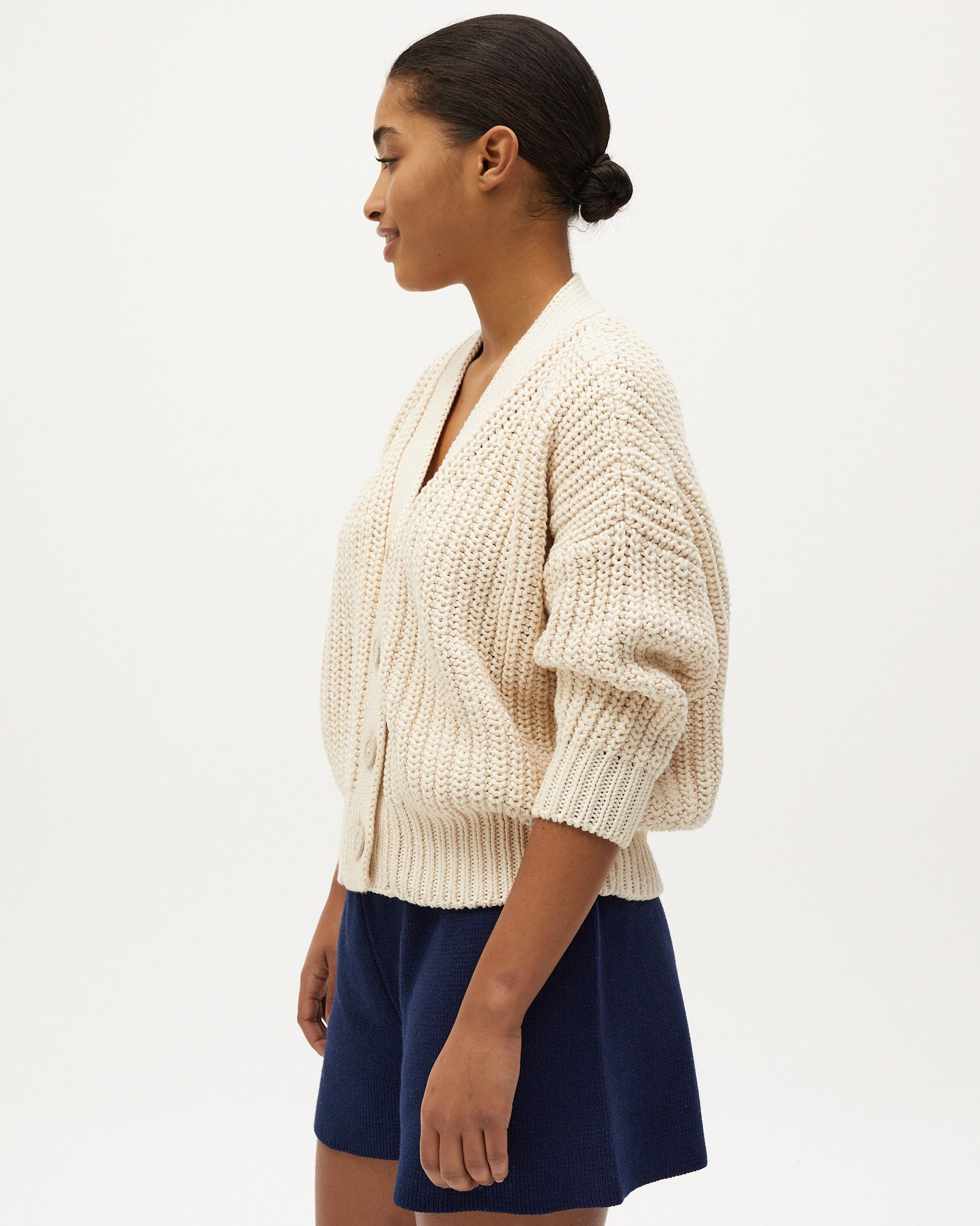 babaa cardigan no18 natural カーディガン | www.fleettracktz.com