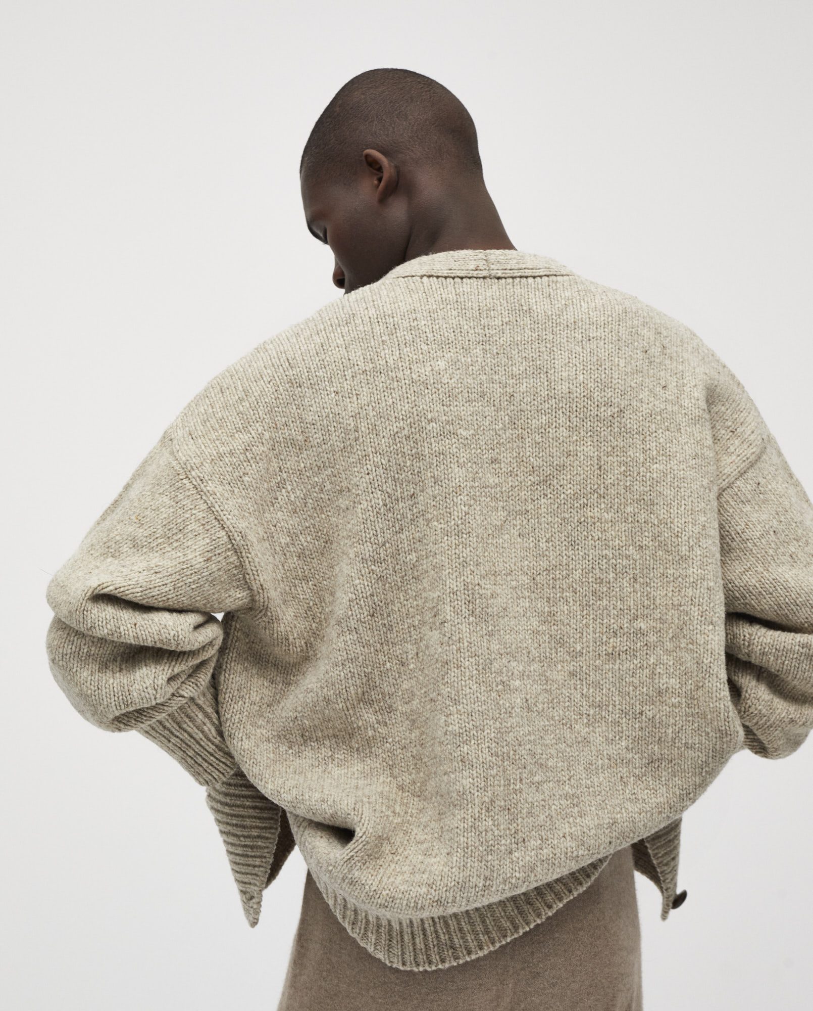 cardigan man no17 mist – babaà