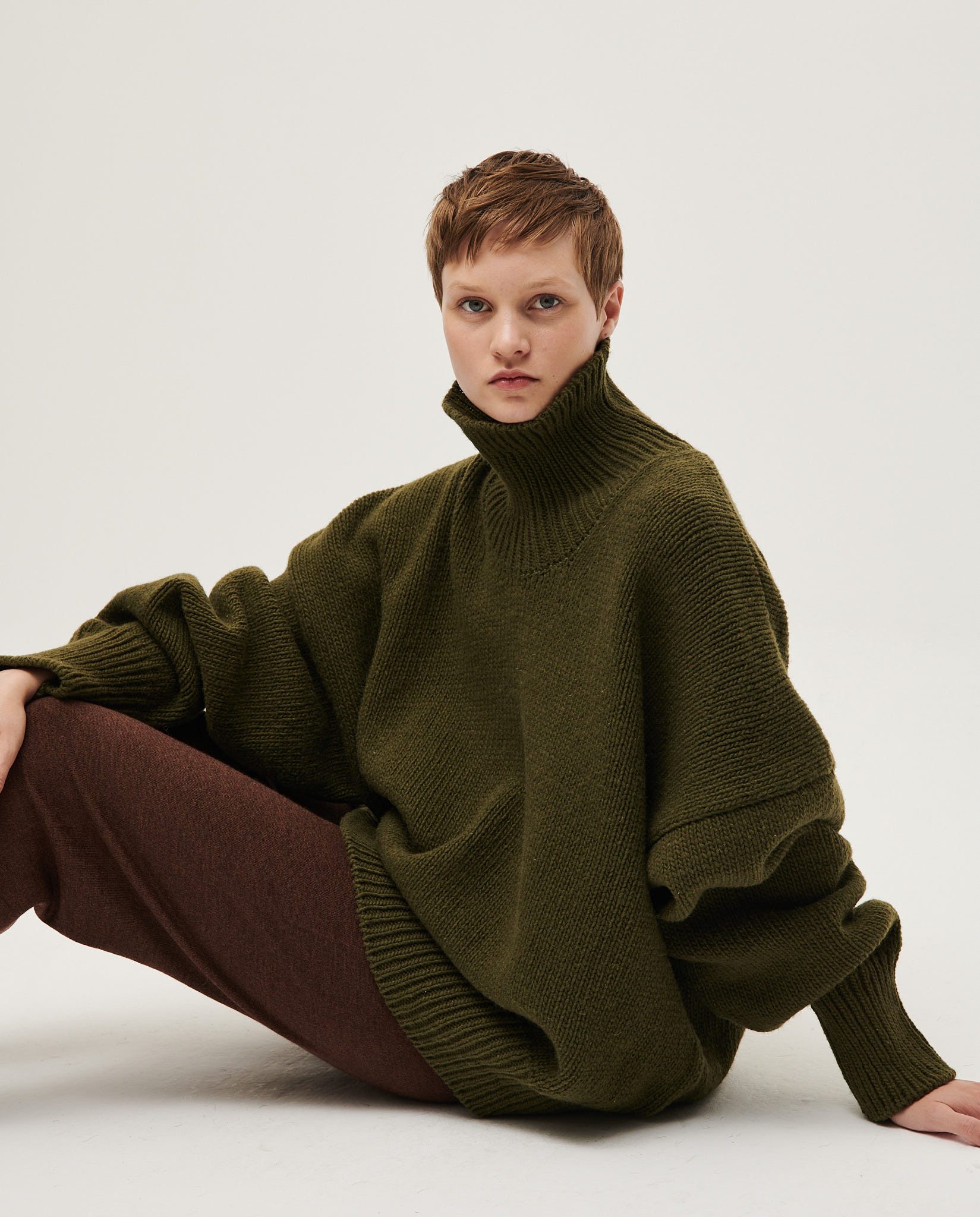 美品⭐️Babaa jumper no17 natural jumper no17 mist – babaà