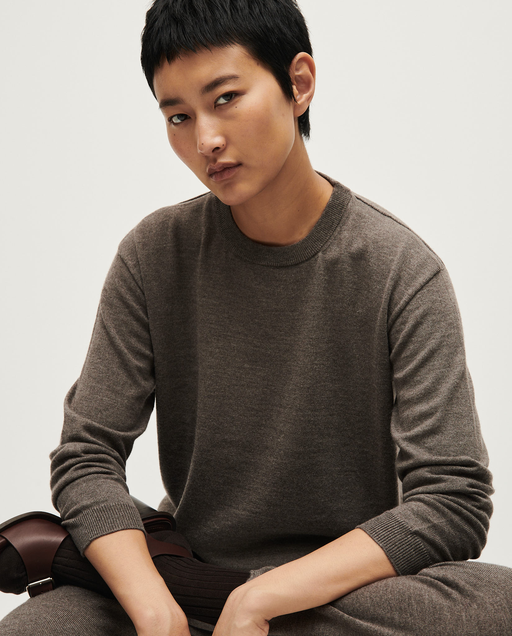 ニット/セーター babaa jumper no25 latte jumper no25 latte – babaà