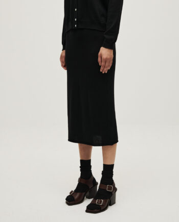 skirt no25 black