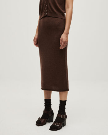 skirt no25 roble rojo
