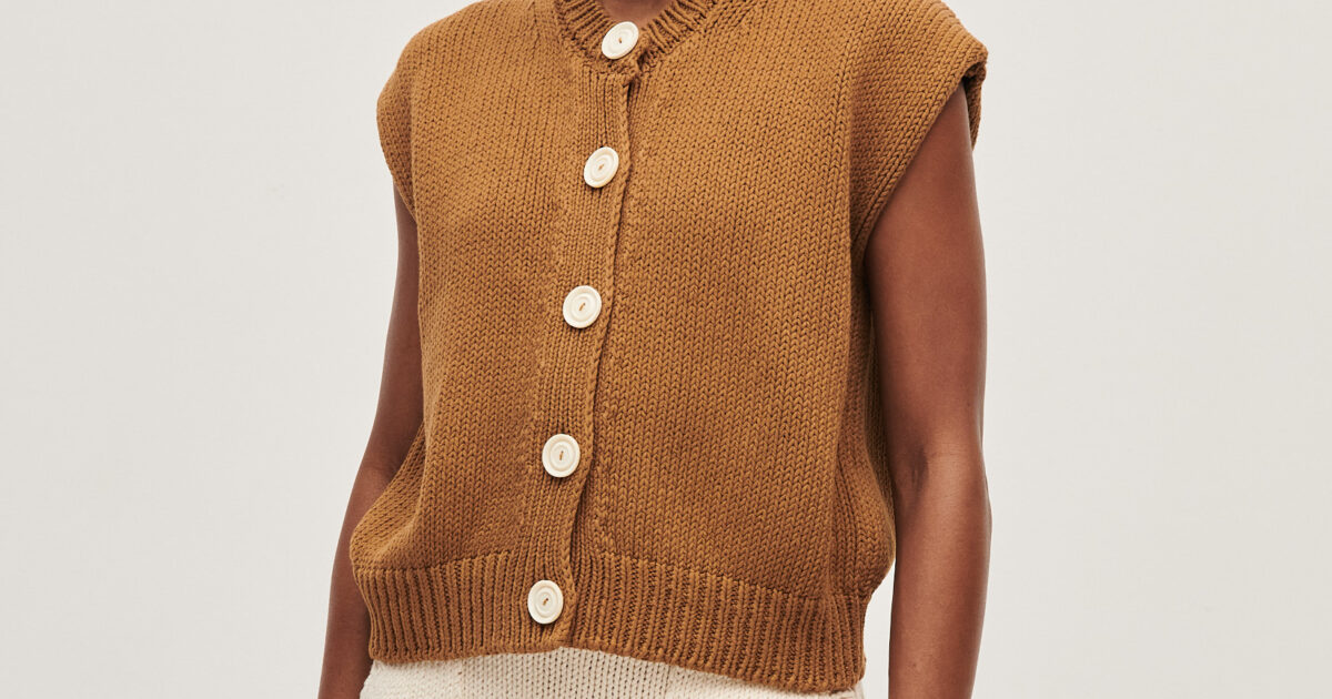 トップス babaco / GIMA VEST vest no26 sukkari – babaà