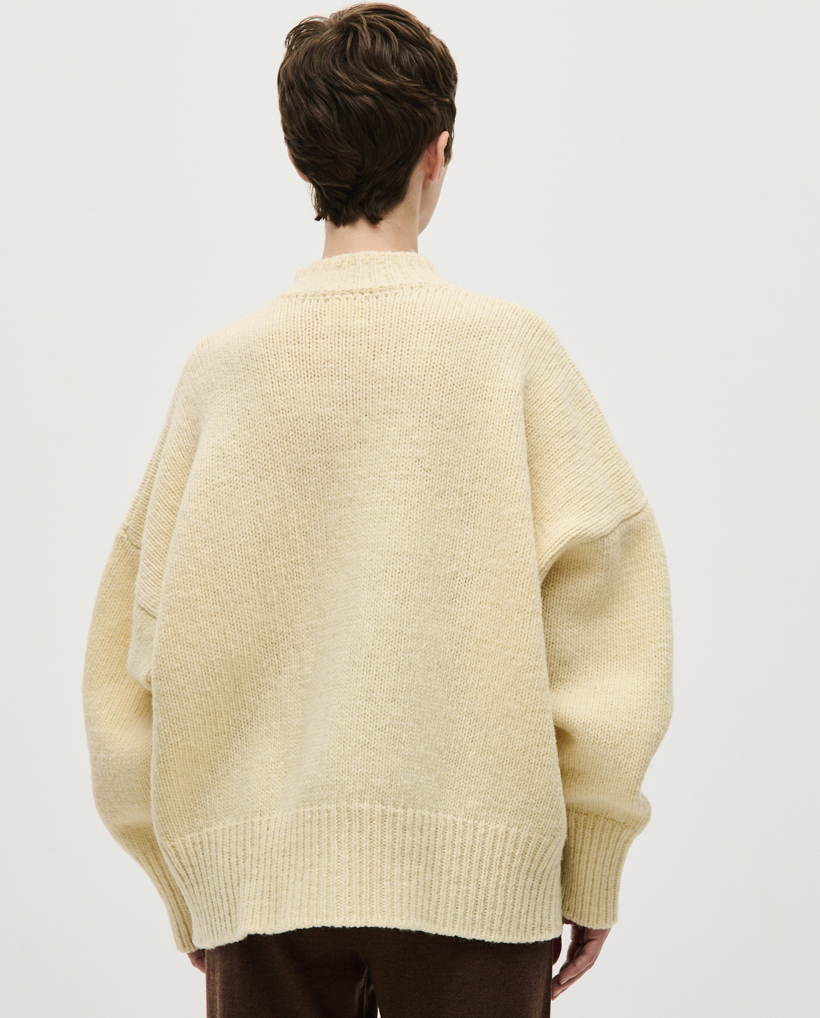 babaa ニット　白 Babaa | Sweaters | Babaa No3 Sweater In Natural | Poshmark
