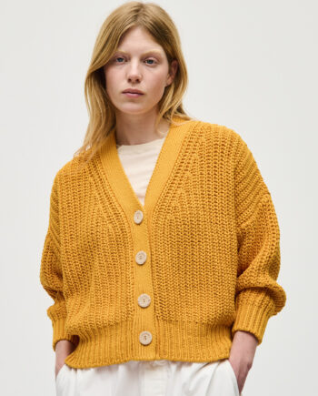 cardigan no18 yolk