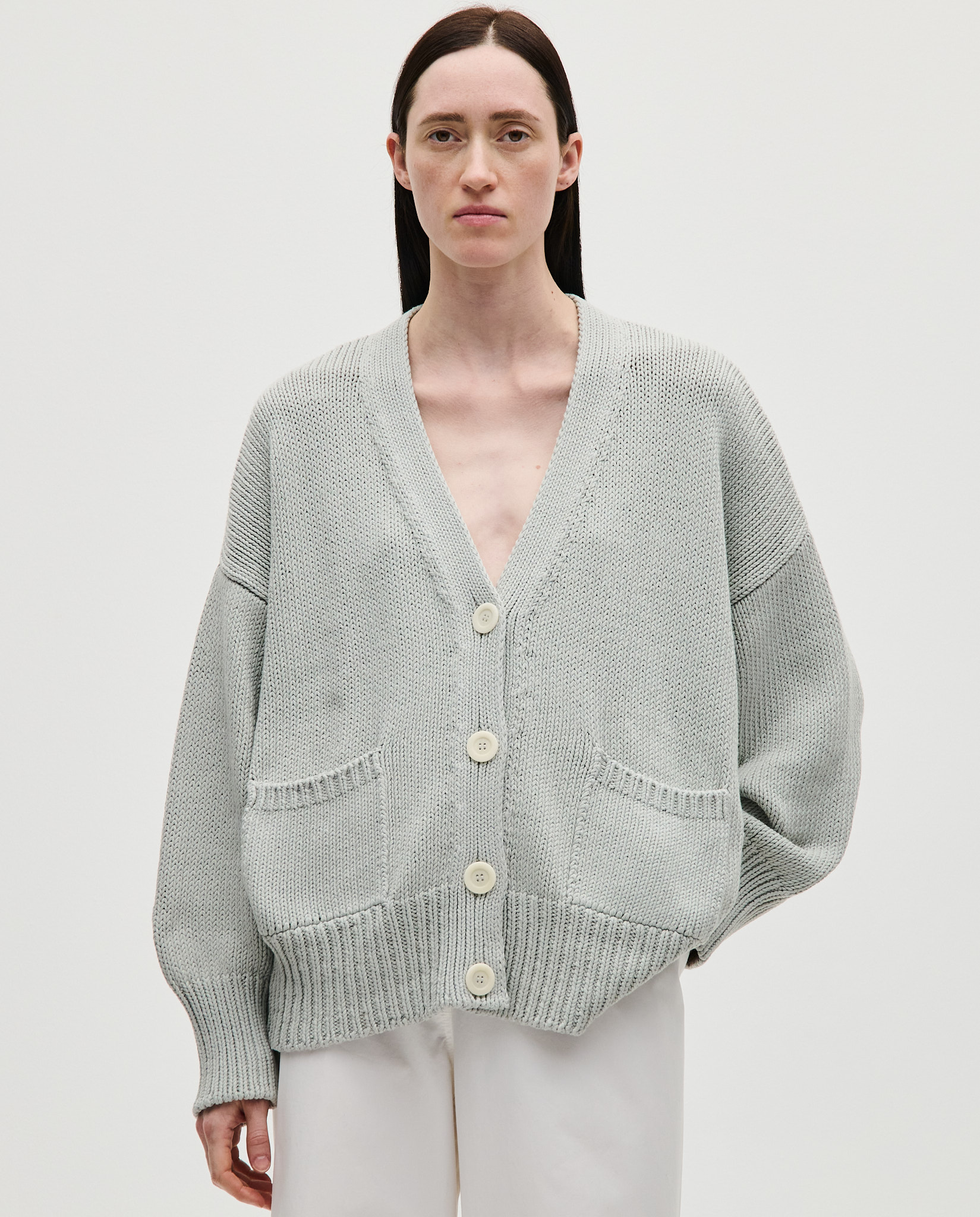 cardigan no86 chalk – babaà