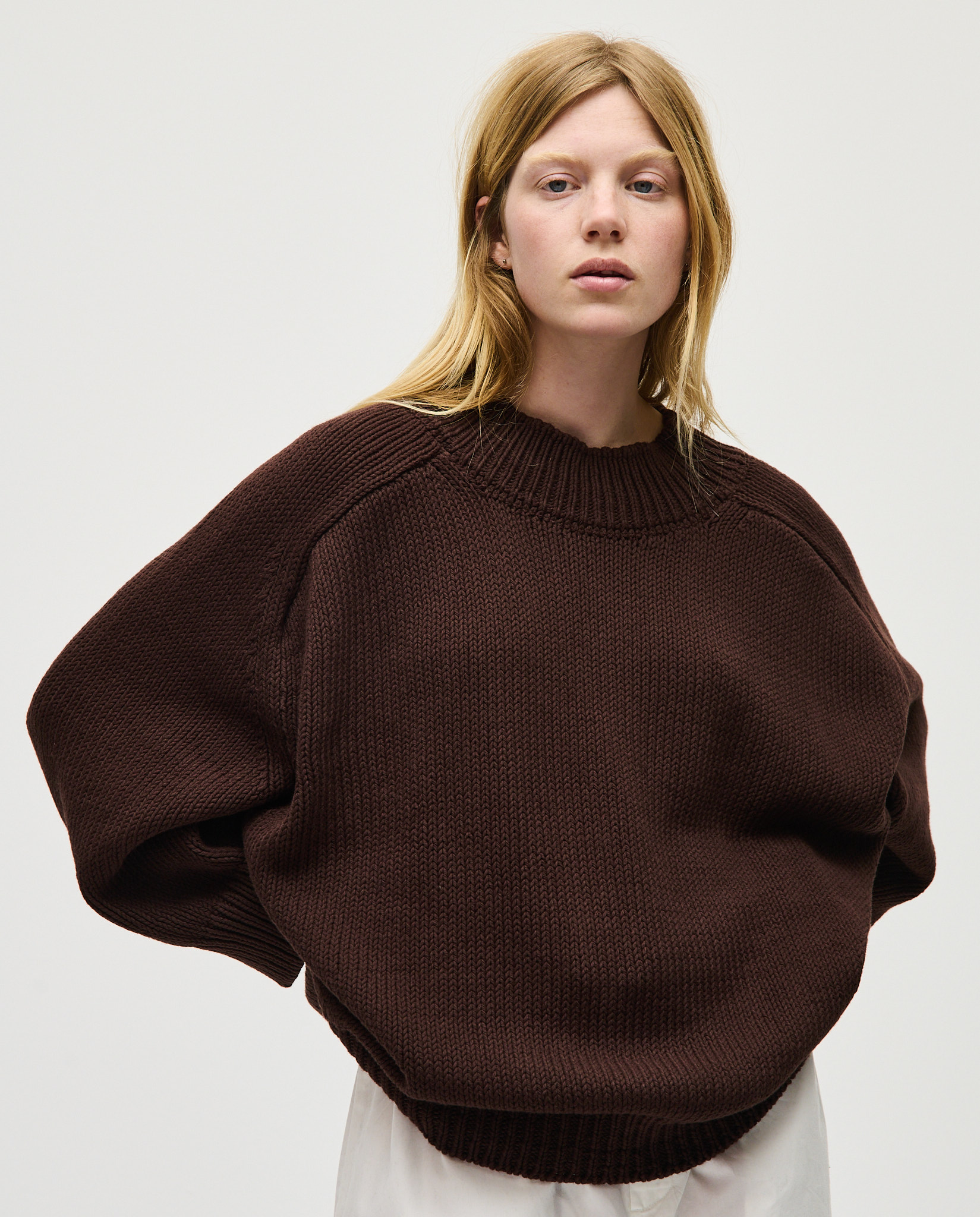 babaトープ S jumper no72 husk – babaà