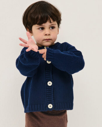cardigan kids no14 navy