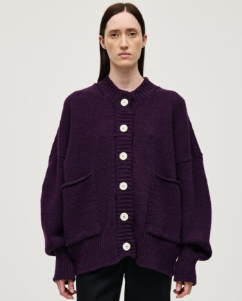 cardigan no11 púrpura
