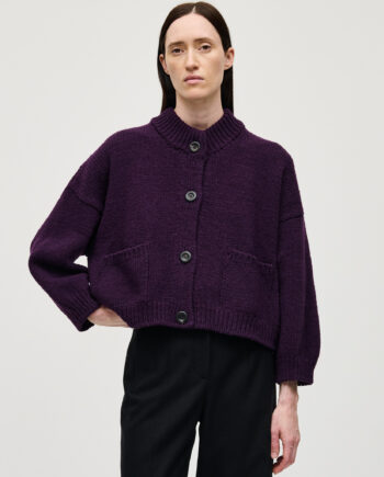 cardigan no23 púrpura