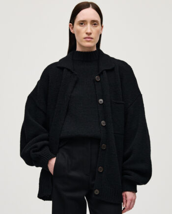 cardigan no93 black