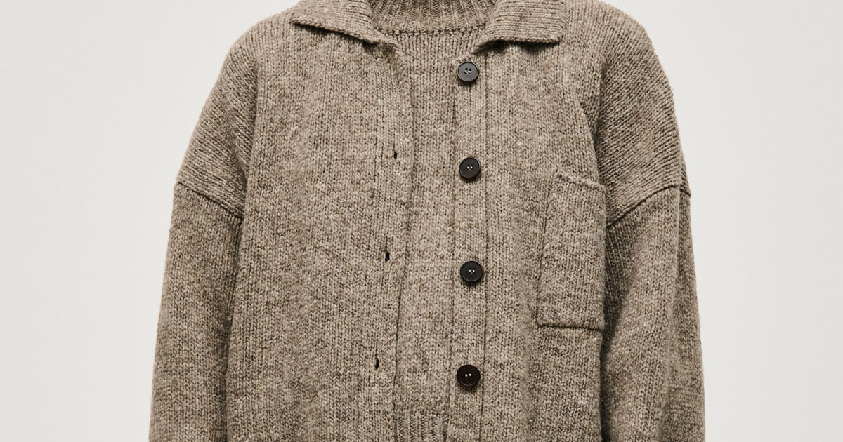 cardigan no93 dark mist – babaà