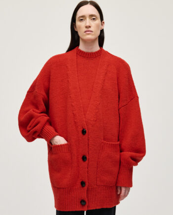 coat no17 rojo